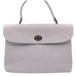 Bally Vintage White Satchel bag